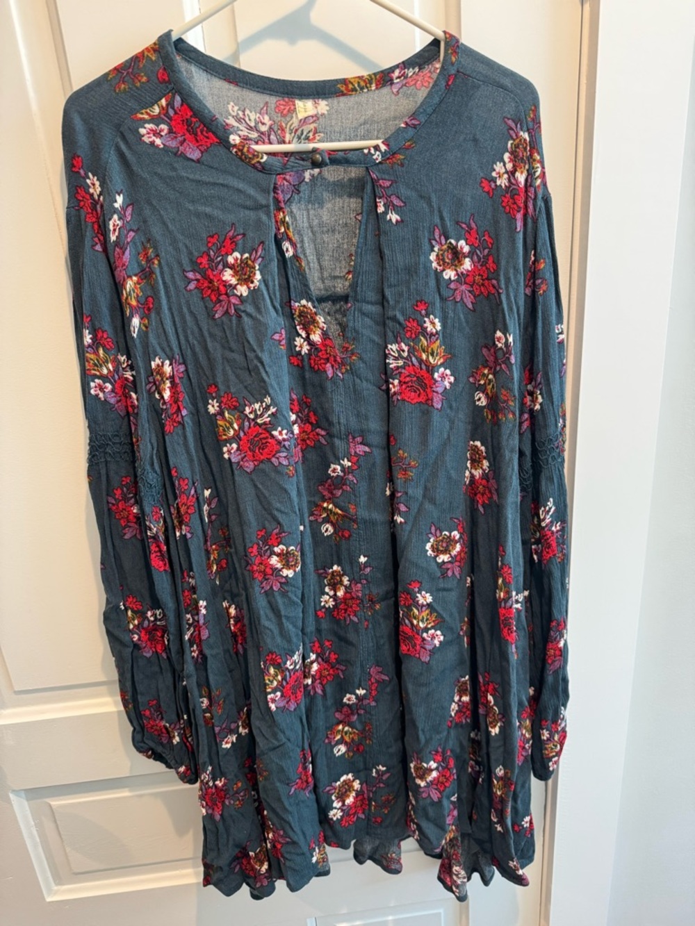 Free People Floral Tunic Dress